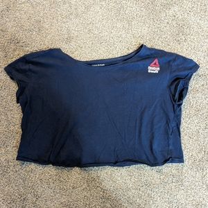 Reebok 2016 CrossFit crop in royal blue size s